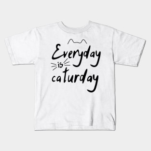 Caturday meme cat Kids T-Shirt